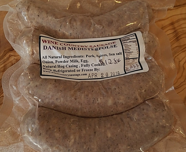 Sausage-Danish Homemade Medisterpolse
