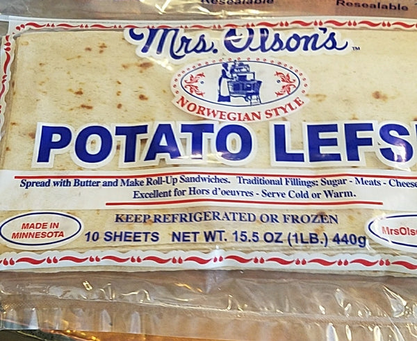 Potato Lefse Flatbread